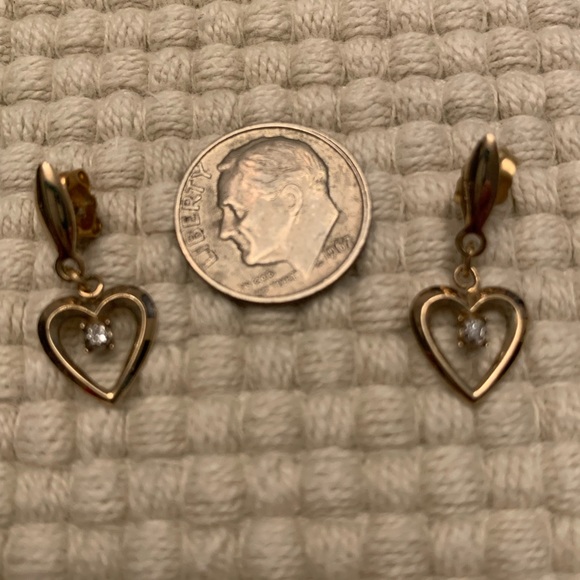 SOLD - Vintage Princess Pride Creations 14KGF earrings - Picture 3 of 10